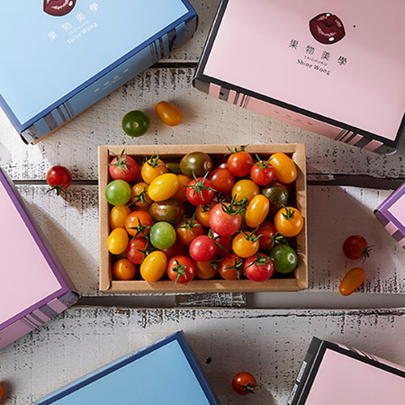 果物美學-無毒溫室彩虹番茄禮盒