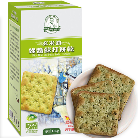 福義軒-玄米油綠醬蘇打餅乾／6盒