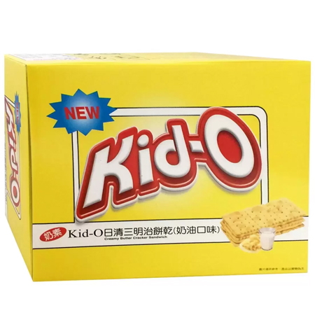 美式賣場-Kid-O奶油三明治／箱
