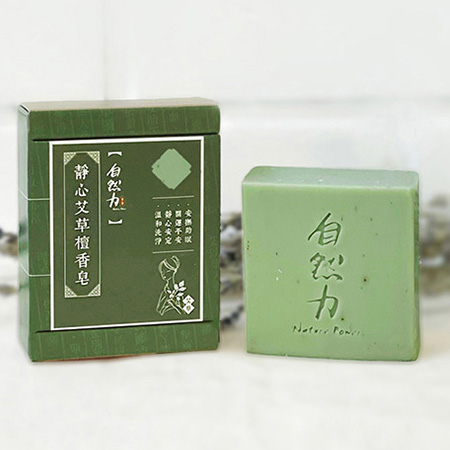 茶寶潤覺茶-靜心艾草檀香皂（2入組）