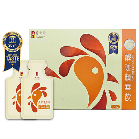 琉元堂-乳白色醇雞精華飲／禮盒 (7入)