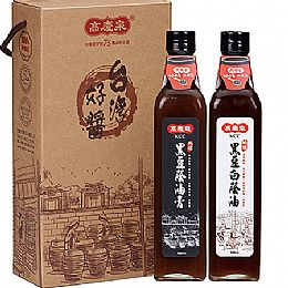 高慶泉-台灣好醬方形瓶禮盒／2入
