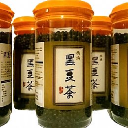 廣億無毒農業-柴燒黑豆茶／3罐
