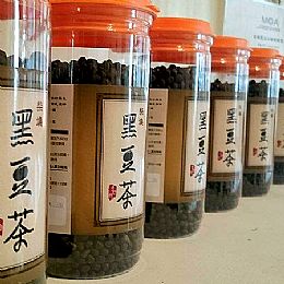 廣億無毒農業-柴燒黑豆茶／3罐