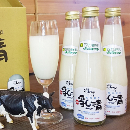 四方鮮乳-新鮮乳清氣泡飲／箱 (36瓶)