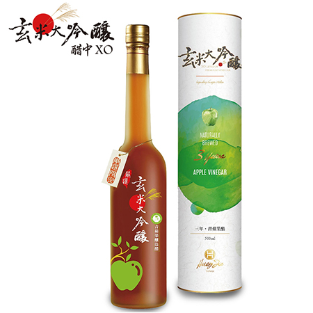 玄米大吟釀-果香青蘋果醋／瓶 (500ml)