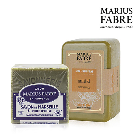 法國法鉑-檀香草本橄欖馬賽皂↘9折