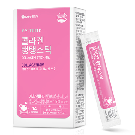 LG生活健康-retune蕊庭 膠原蛋白潤Q凍／盒